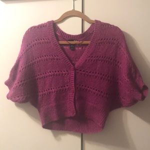 Fuchsia H&M Knit Cardigan Size XS